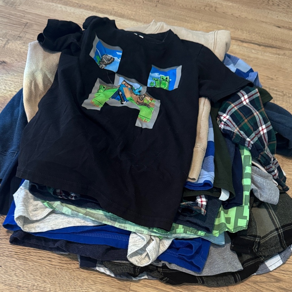 Boys shirt bundle size 6/7